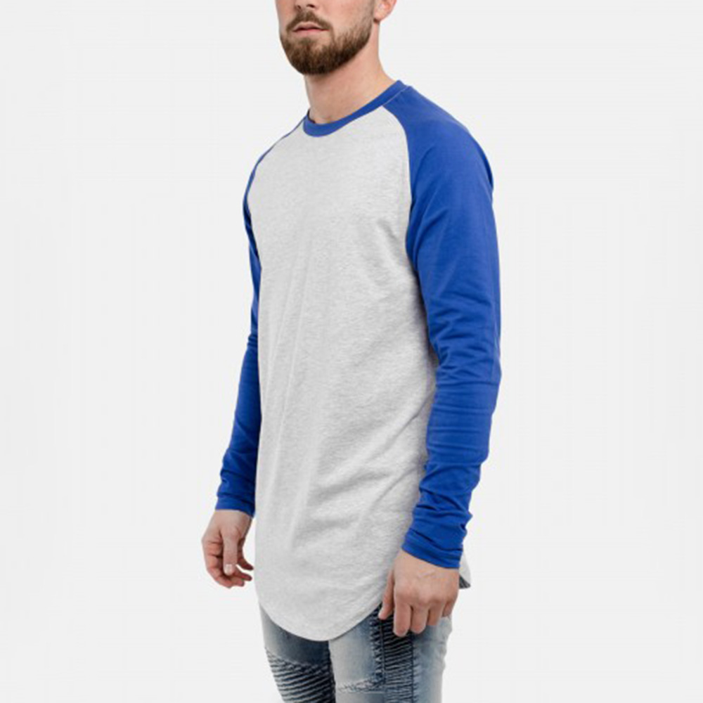 Men Longline Long Sleeve Tee - Image 5