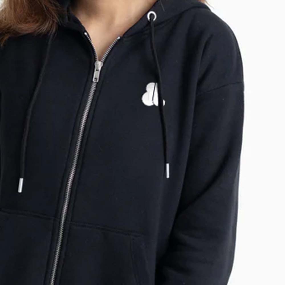 Single Color Zipper Track Suit Women - Image 6
