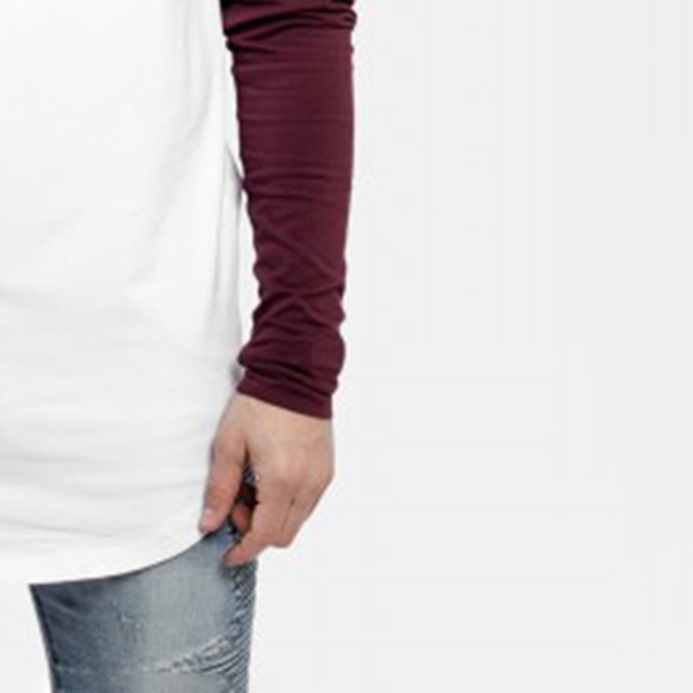 Men Longline Long Sleeve Tee - Image 6
