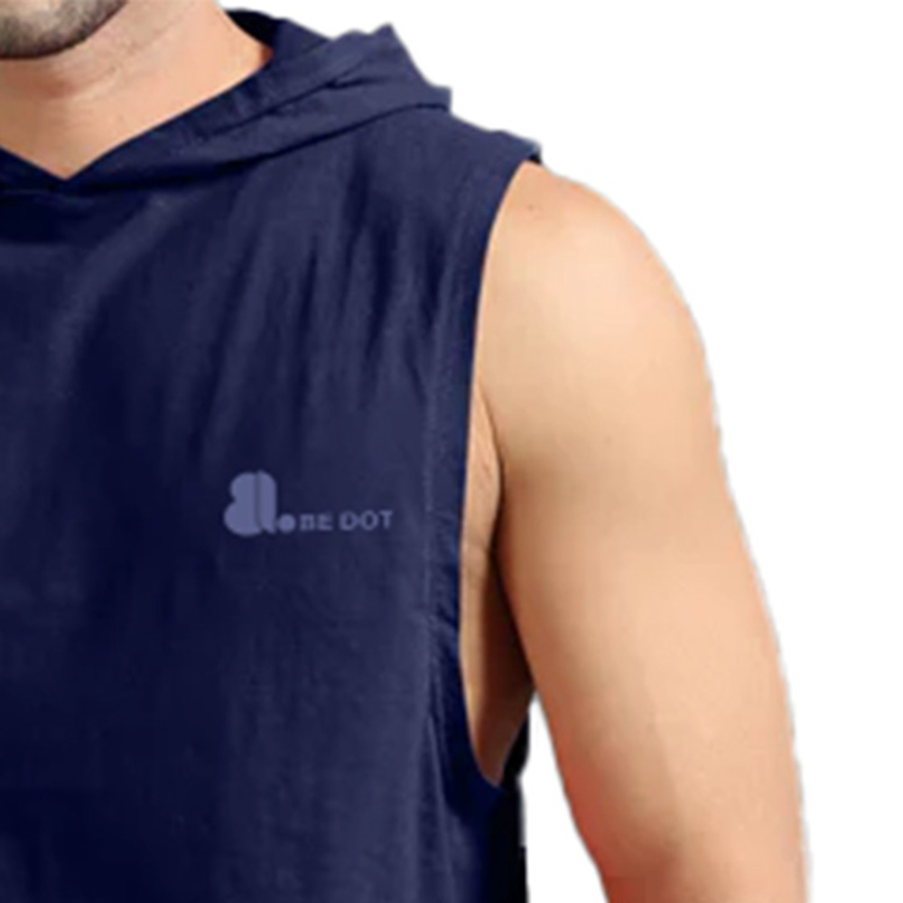 Men Hoodie Tank Top - Image 6