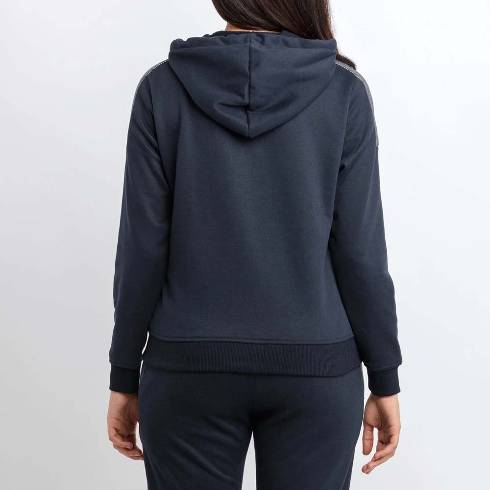 Single Color Zipper Track Suit Women - Image 6