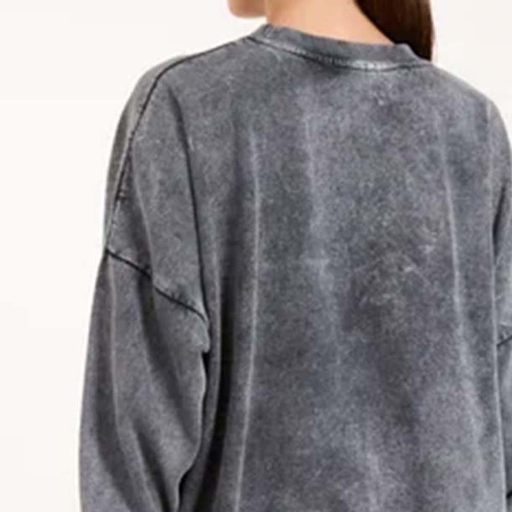 Acid Wash Pull Over Track Suit Women - Image 6