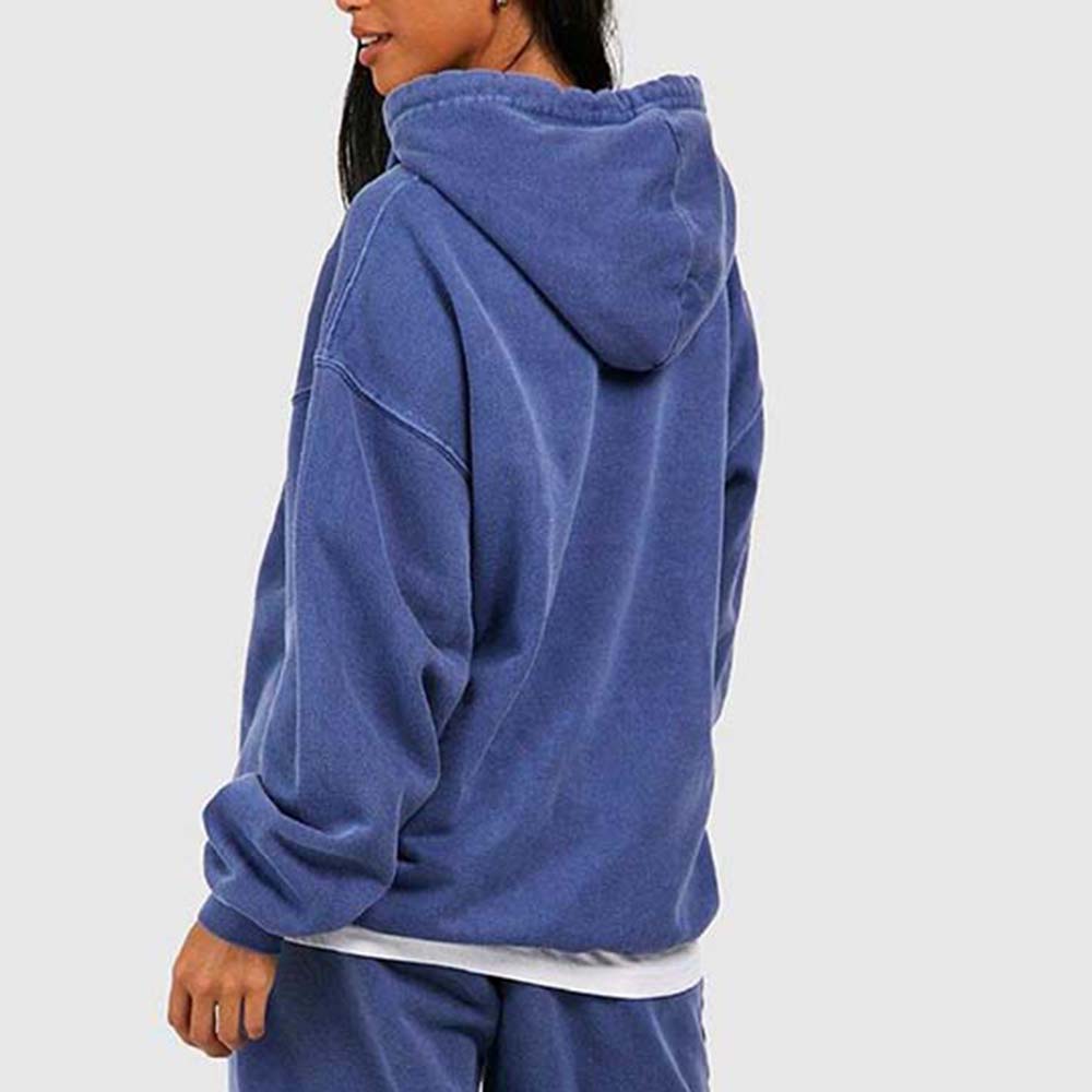 Acid Wash Pull Over Track Suit Women - Image 6