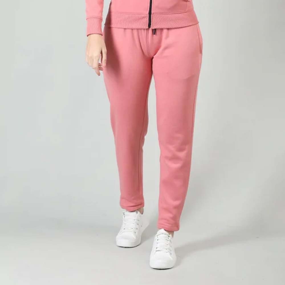 Single Color Zipper Track Suit Women - Image 6