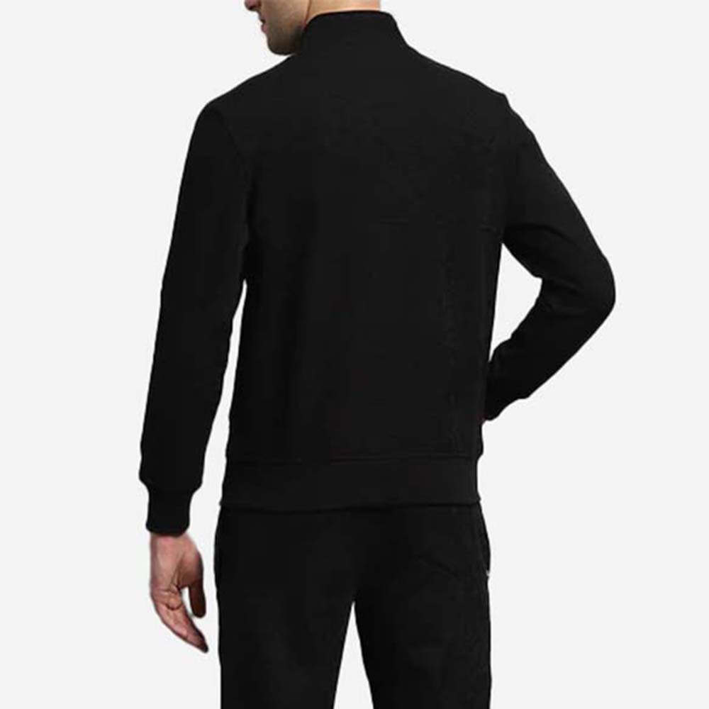 Single Color Zipper Track Suit Men - Image 6