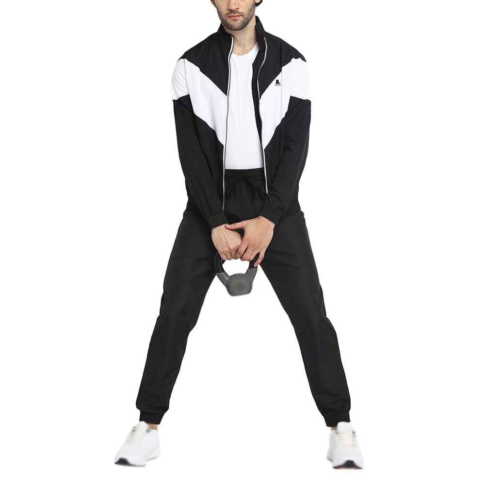 Block Zipper Track Suit Men - Image 6