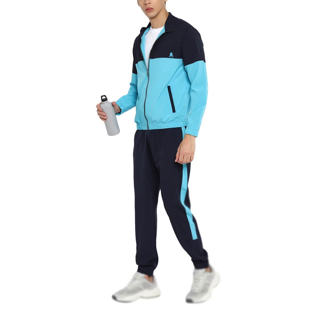 Block Zipper Track Suit Men - Image 3