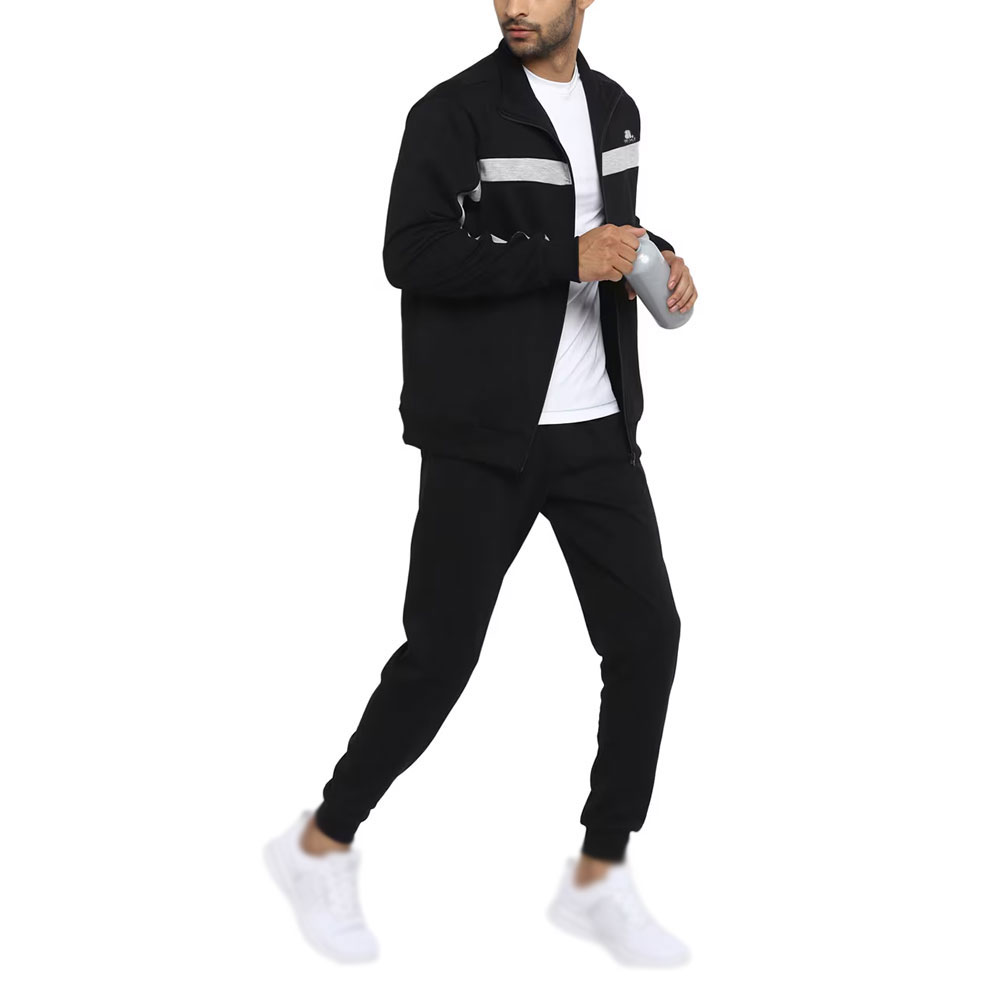 Block Zipper Track Suit Men