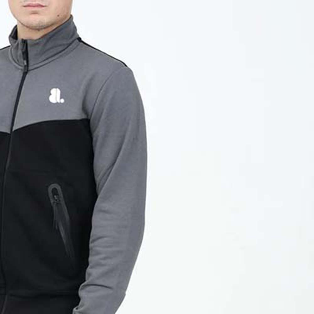 Block Zipper Track Suit Men - Image 6
