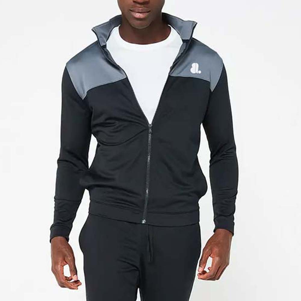 Block Zipper Track Suit Men