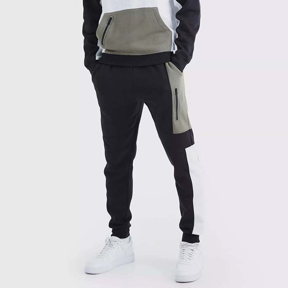 Block Pull Over Track Suit Men - Image 6