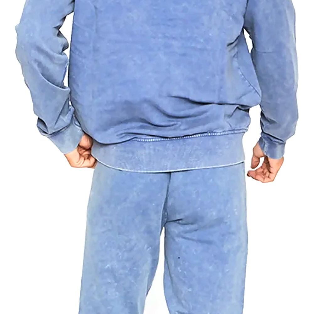 Acid Wash Pull Over Track Suit Men - Image 6
