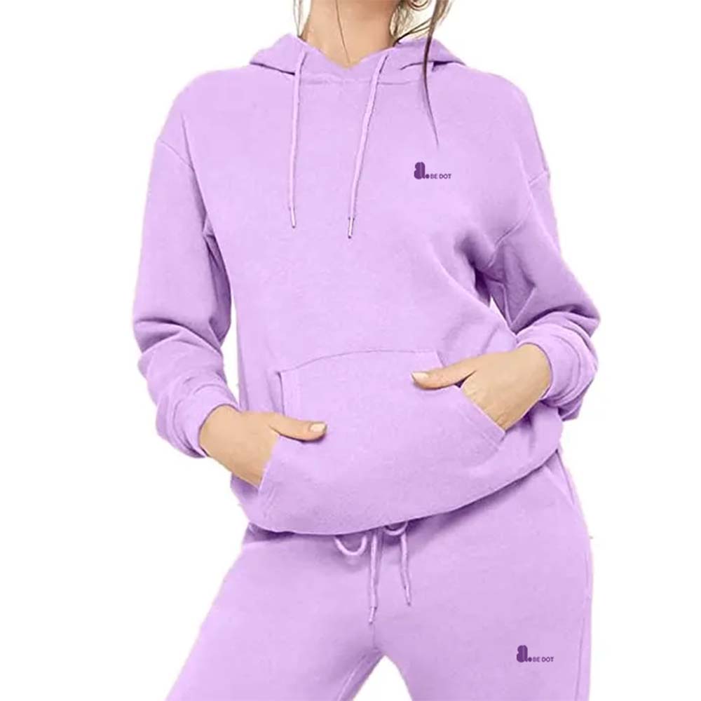 Single Color Pull Over Track Suit Women