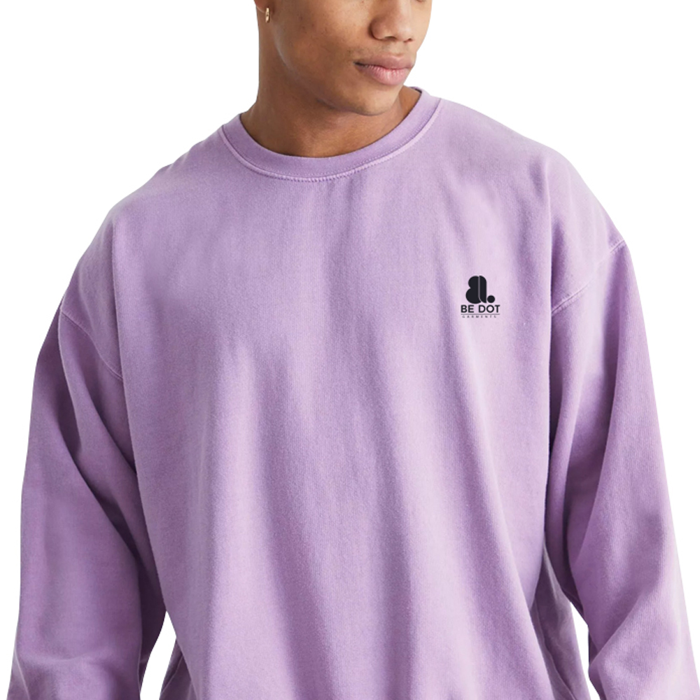 Men Acid Wash Sweat Shirt - Image 6