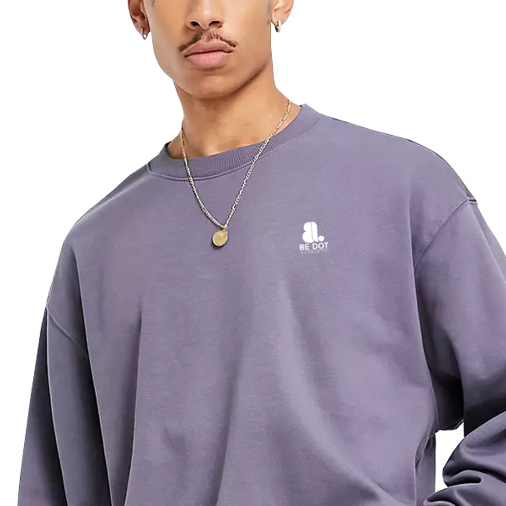 Men Acid Wash Sweat Shirt - Image 6