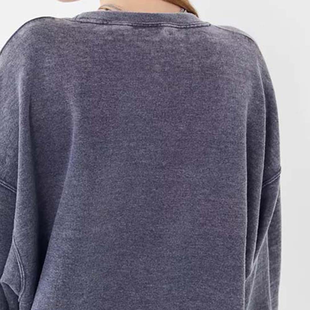 Women Acid Wash Sweatshirt - Image 6