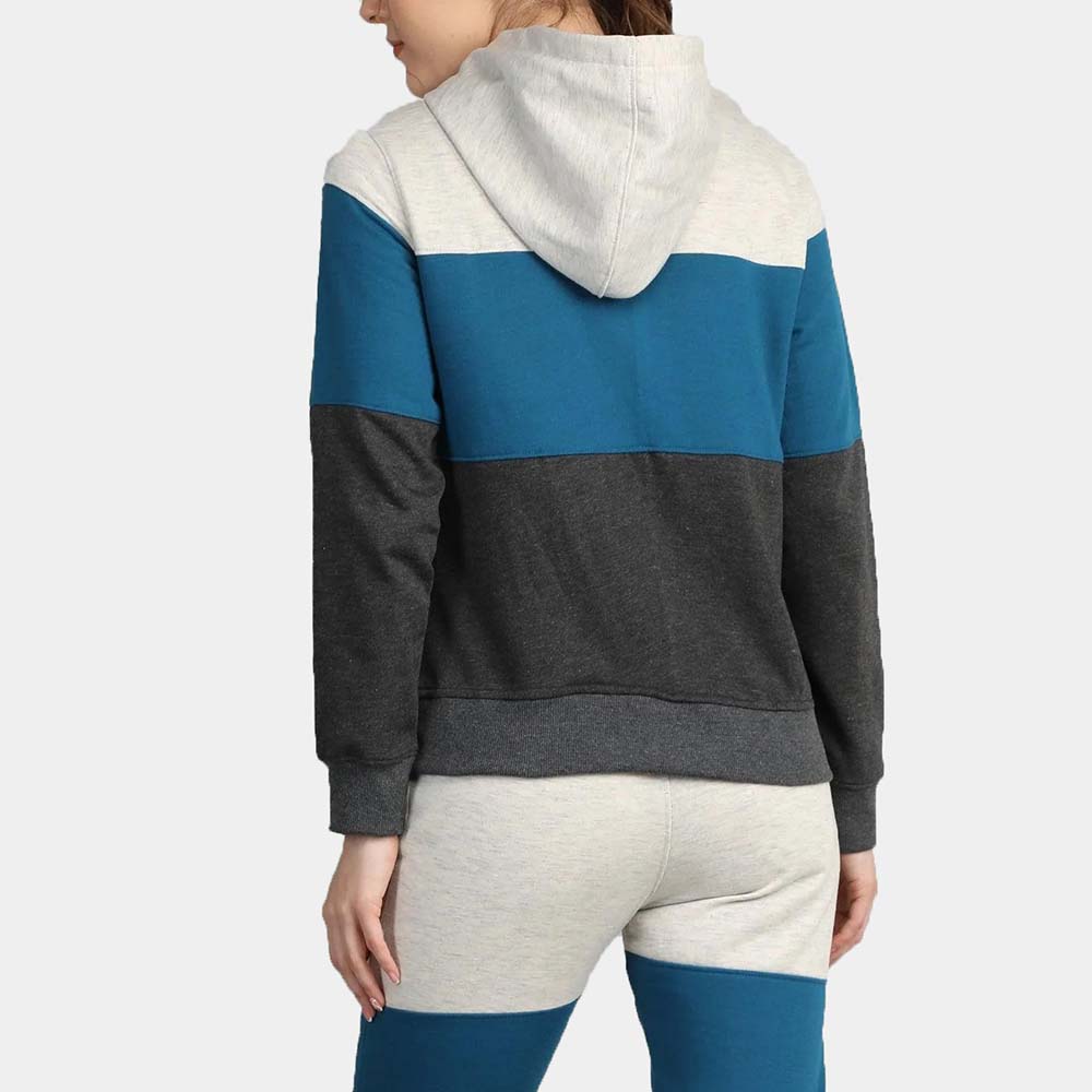 Block Zipper Track Suit Women - Image 6