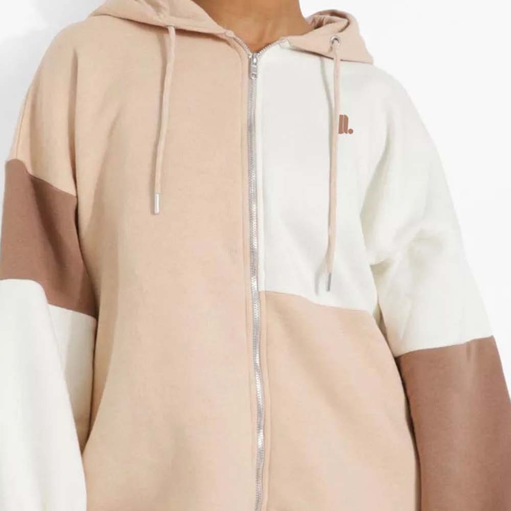 Block Zipper Track Suit Women - Image 6