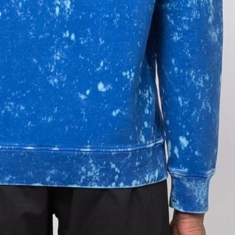 Acid Wash Pullover Hoodie Men - Image 3