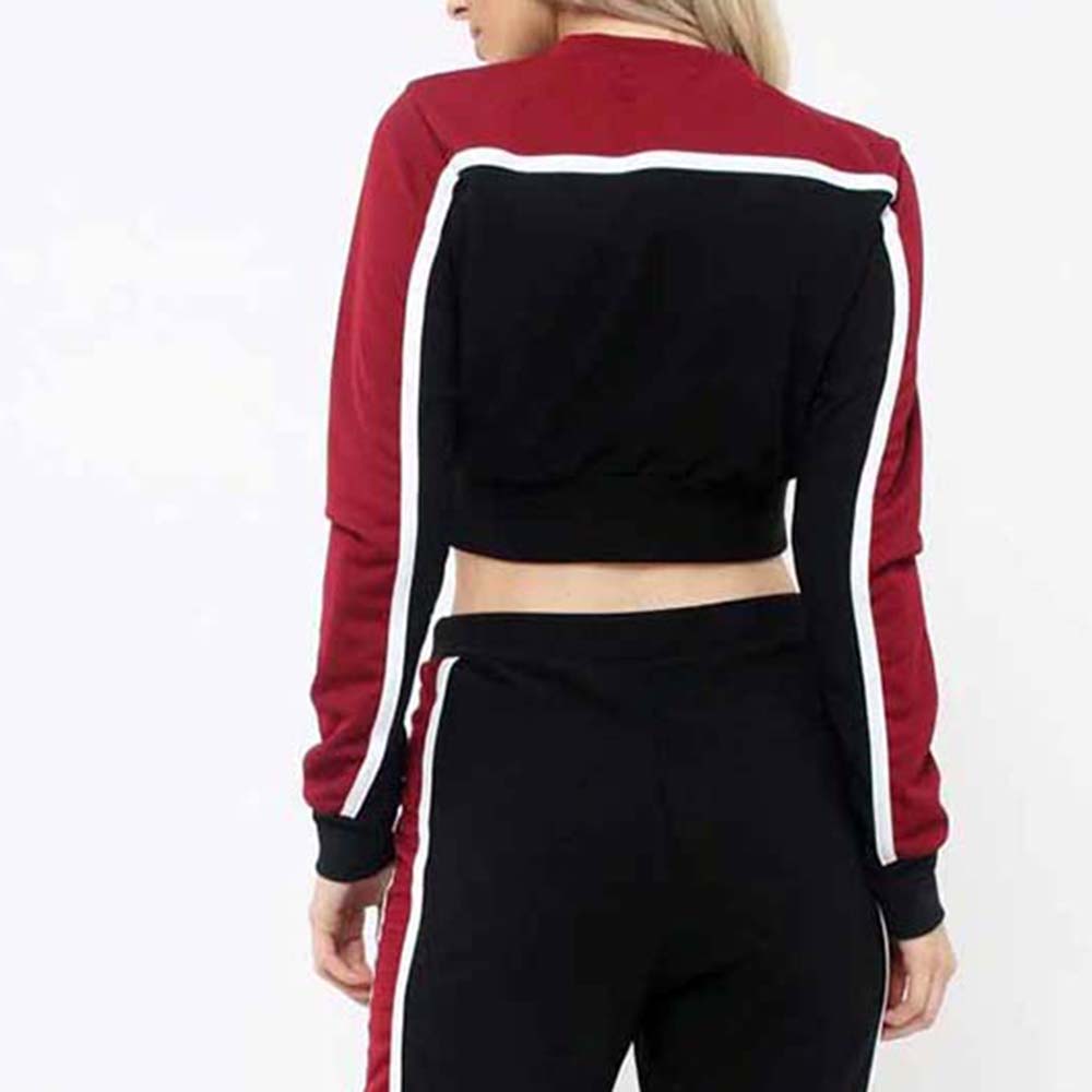Block Pull Over Track Suit Women - Image 6