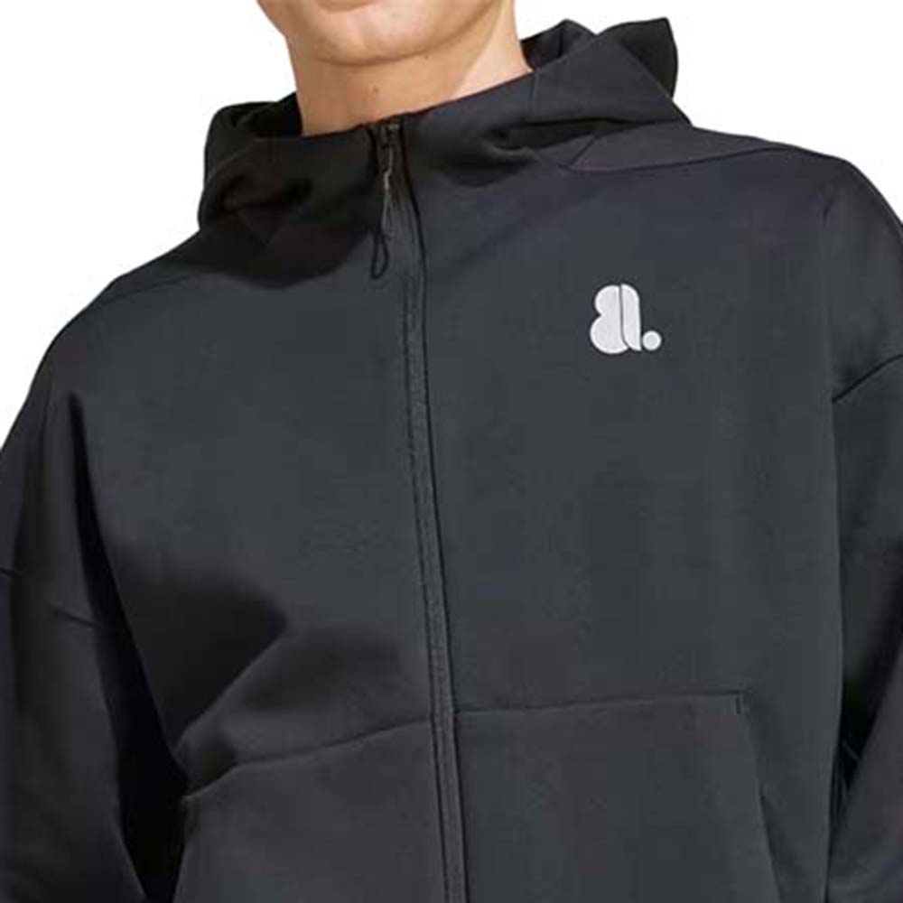 Single Color Zipper Hoodie Men - Image 6