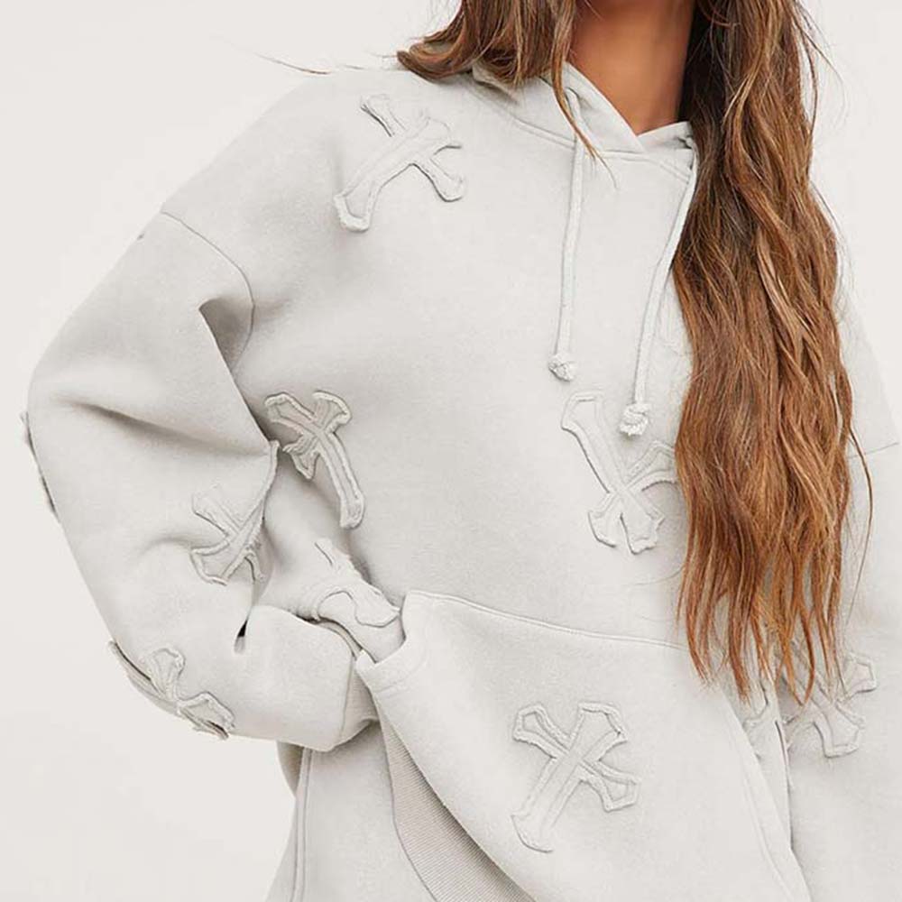 Printed Graphic Hoodie Women - Image 3