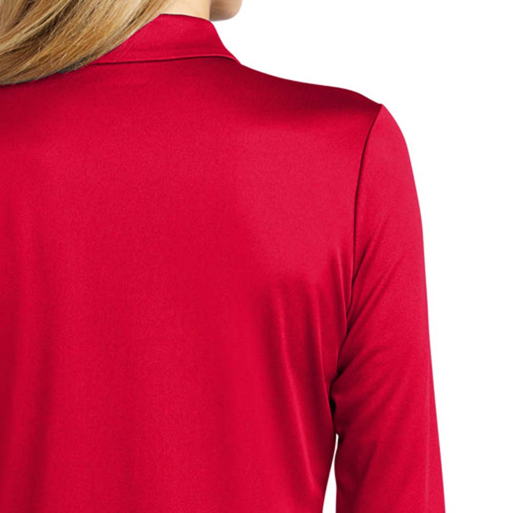 Women Long Placket Sleeve T-Shirt - Image 3