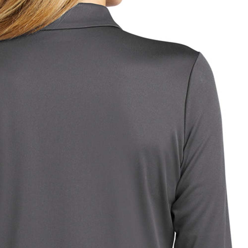 Women Long Placket Sleeve T-Shirt - Image 3