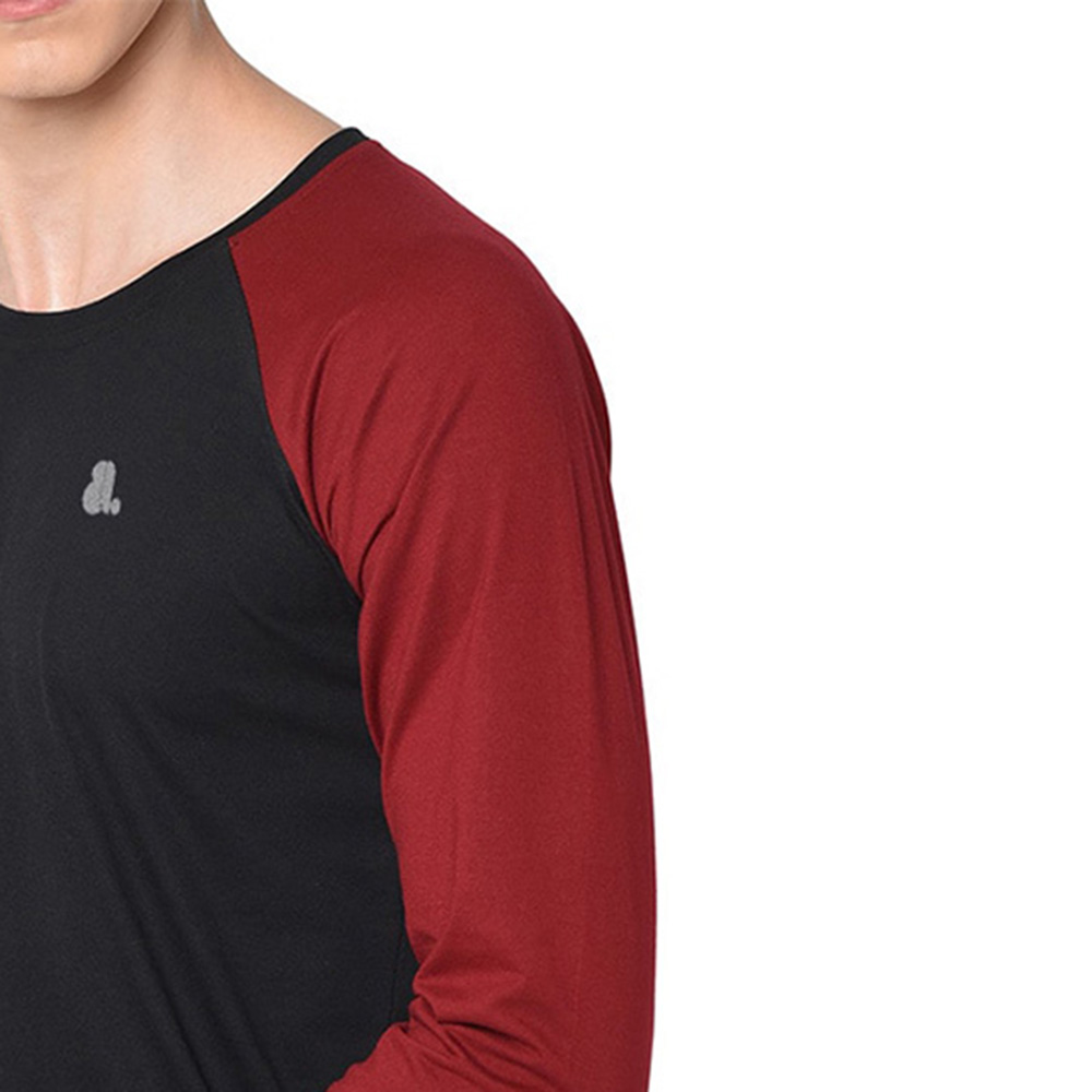 Men Raglan Long Sleeve Tee - Image 4