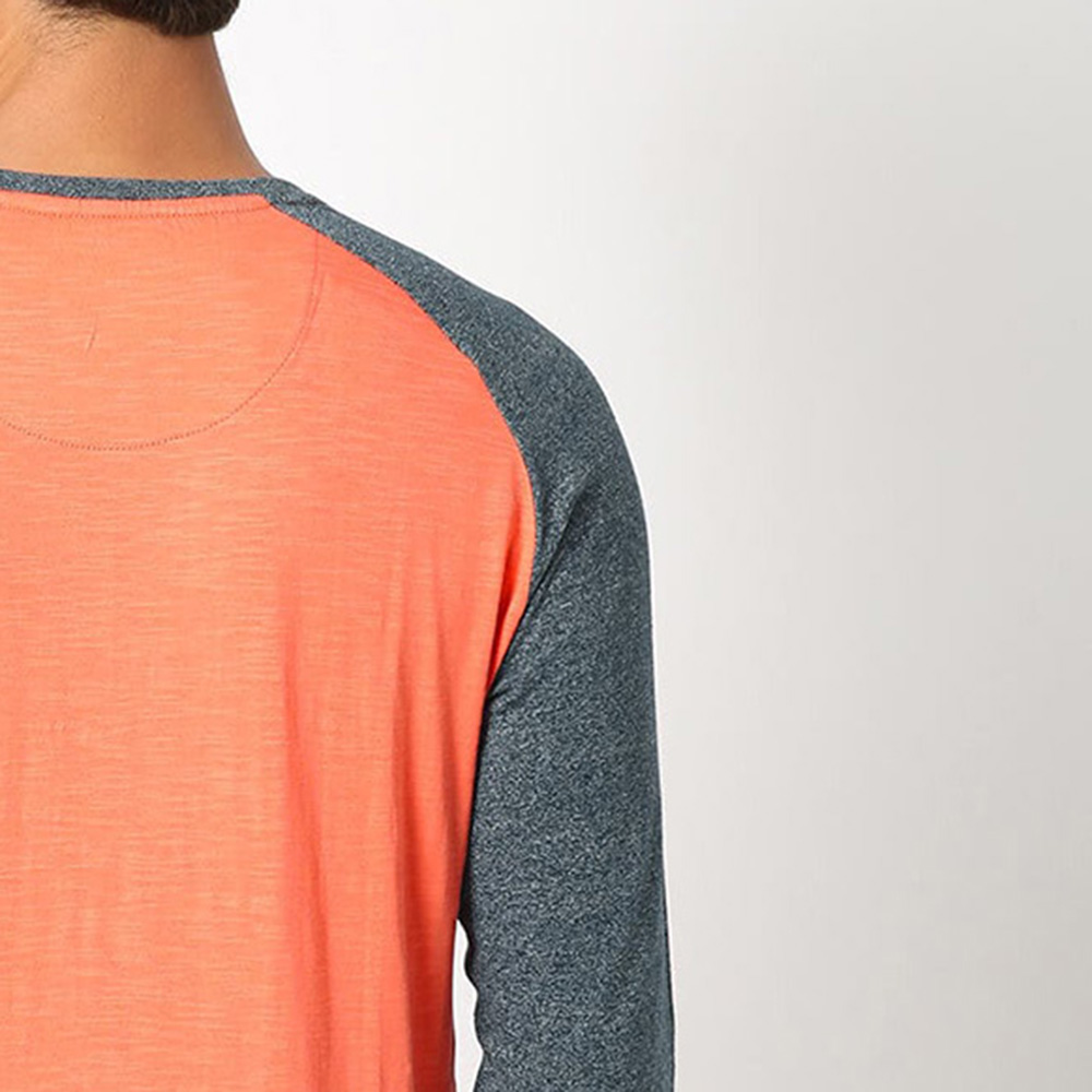 Men Raglan Long Sleeve Tee - Image 5