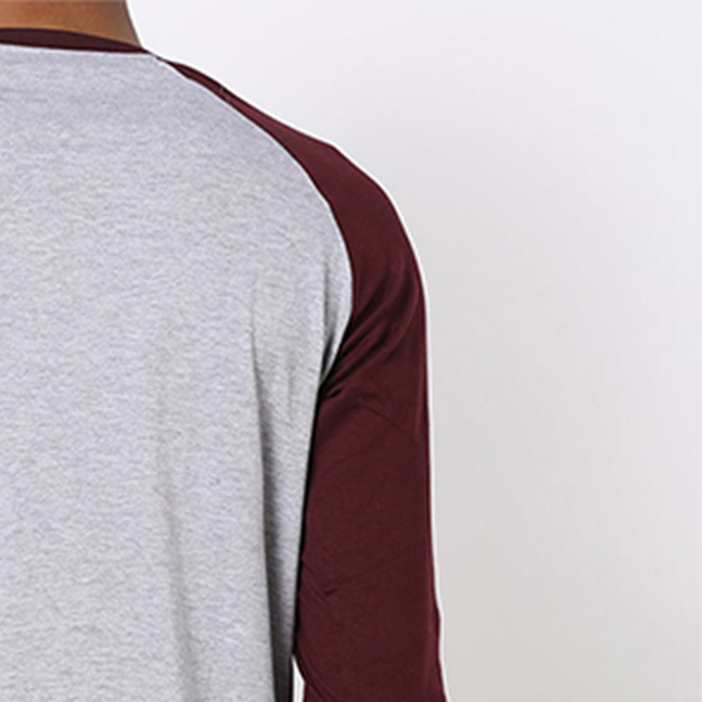 Men Raglan Long Sleeve Tee - Image 5
