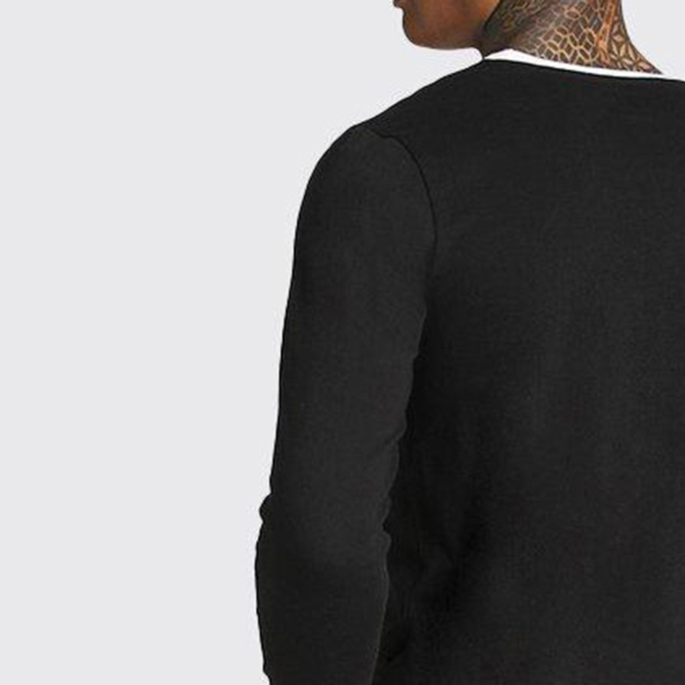 Men Ringer Long Sleeve Tee - Image 6