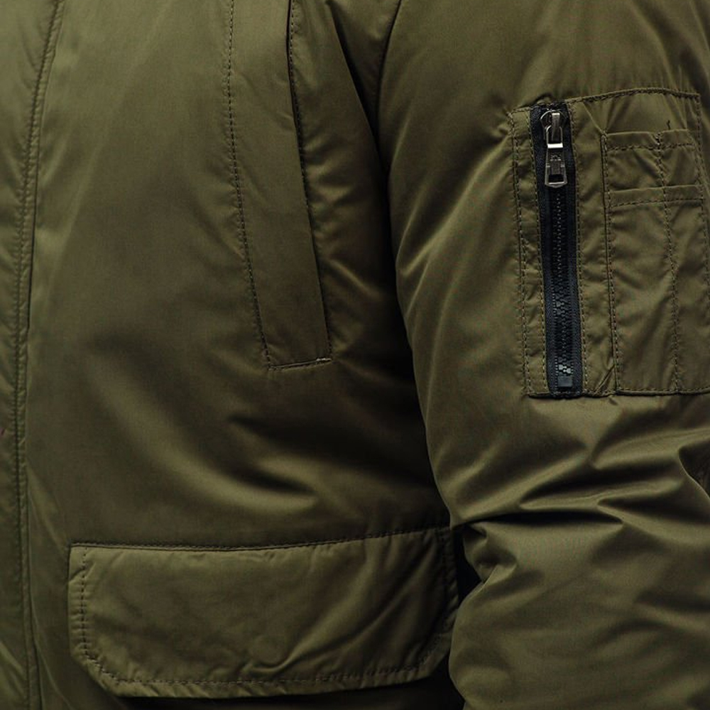 Men Bomber Jacket - Image 7