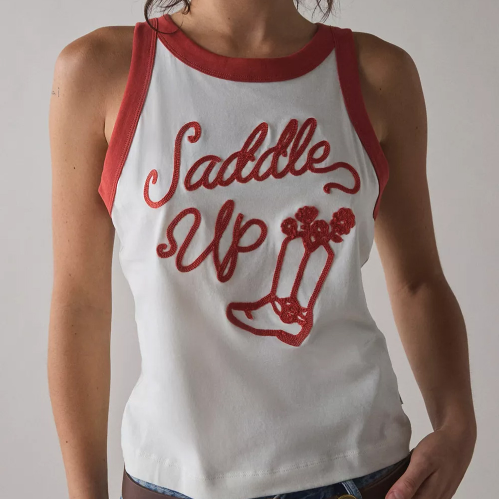 Women Graphic Tank Top - Image 5