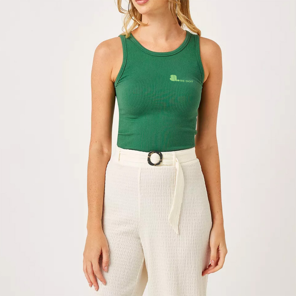 Women Ribbed Tank Top