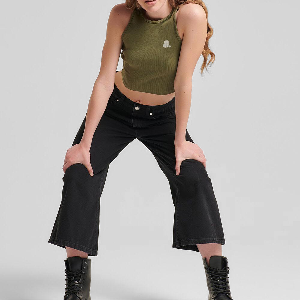 Women Ribbed Tank Top - Image 5