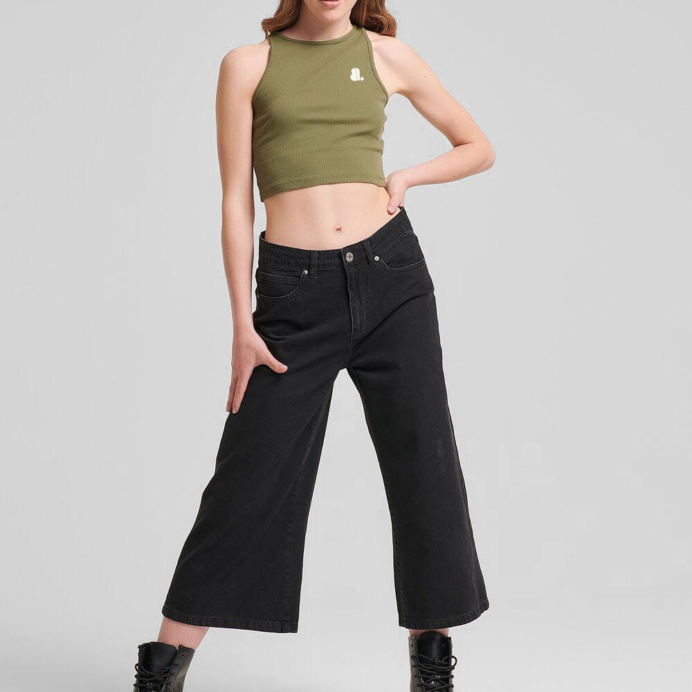 Women Ribbed Tank Top