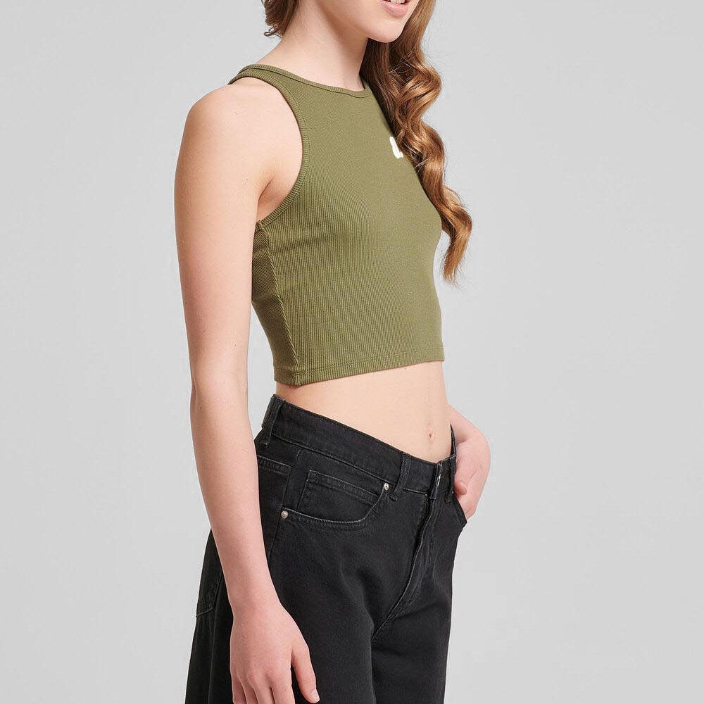 Women Ribbed Tank Top - Image 4