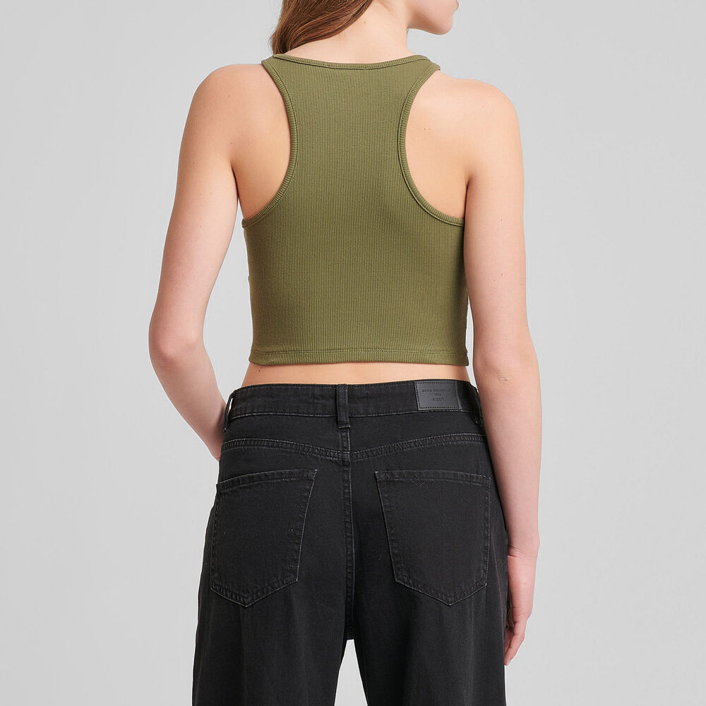 Women Ribbed Tank Top - Image 3