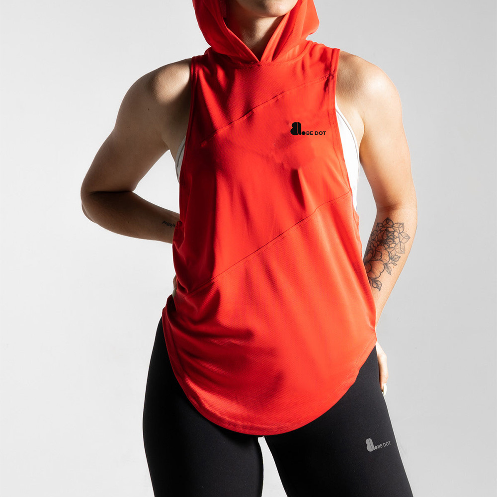 Women Hoodie Tank Top