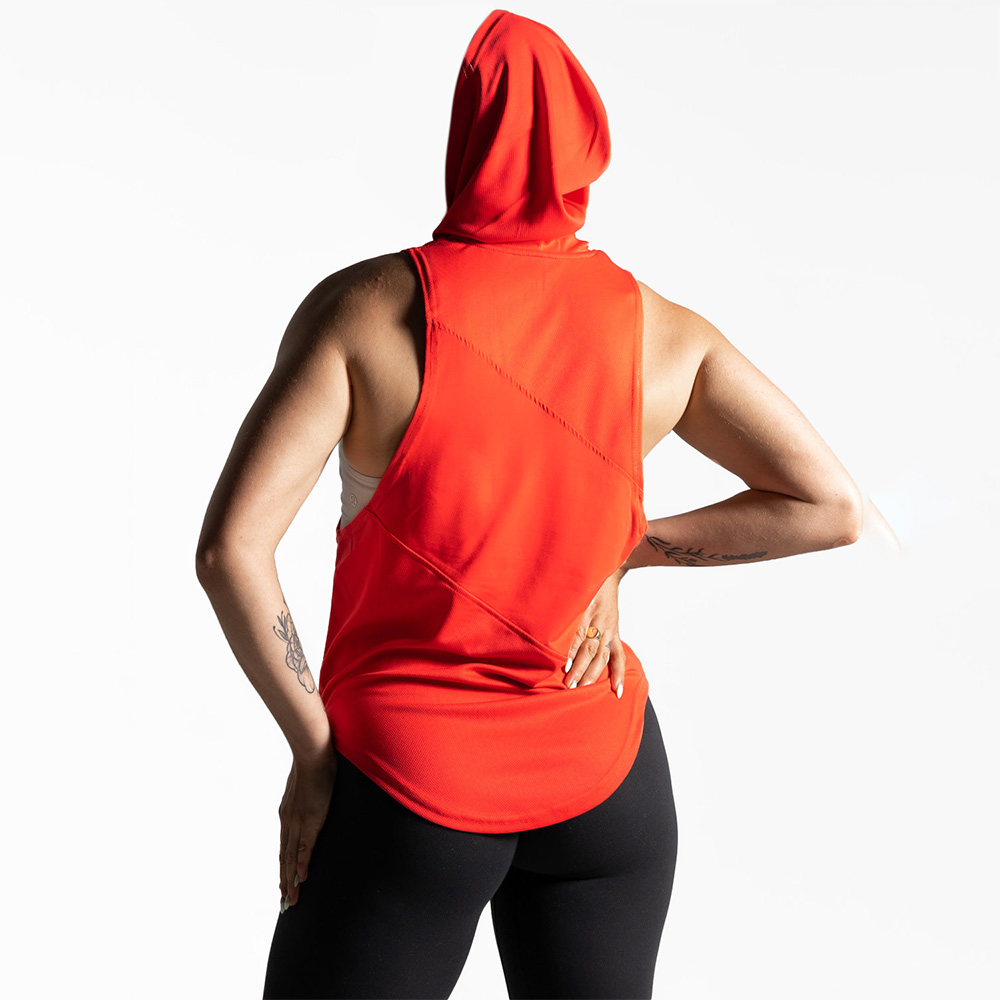 Women Hoodie Tank Top