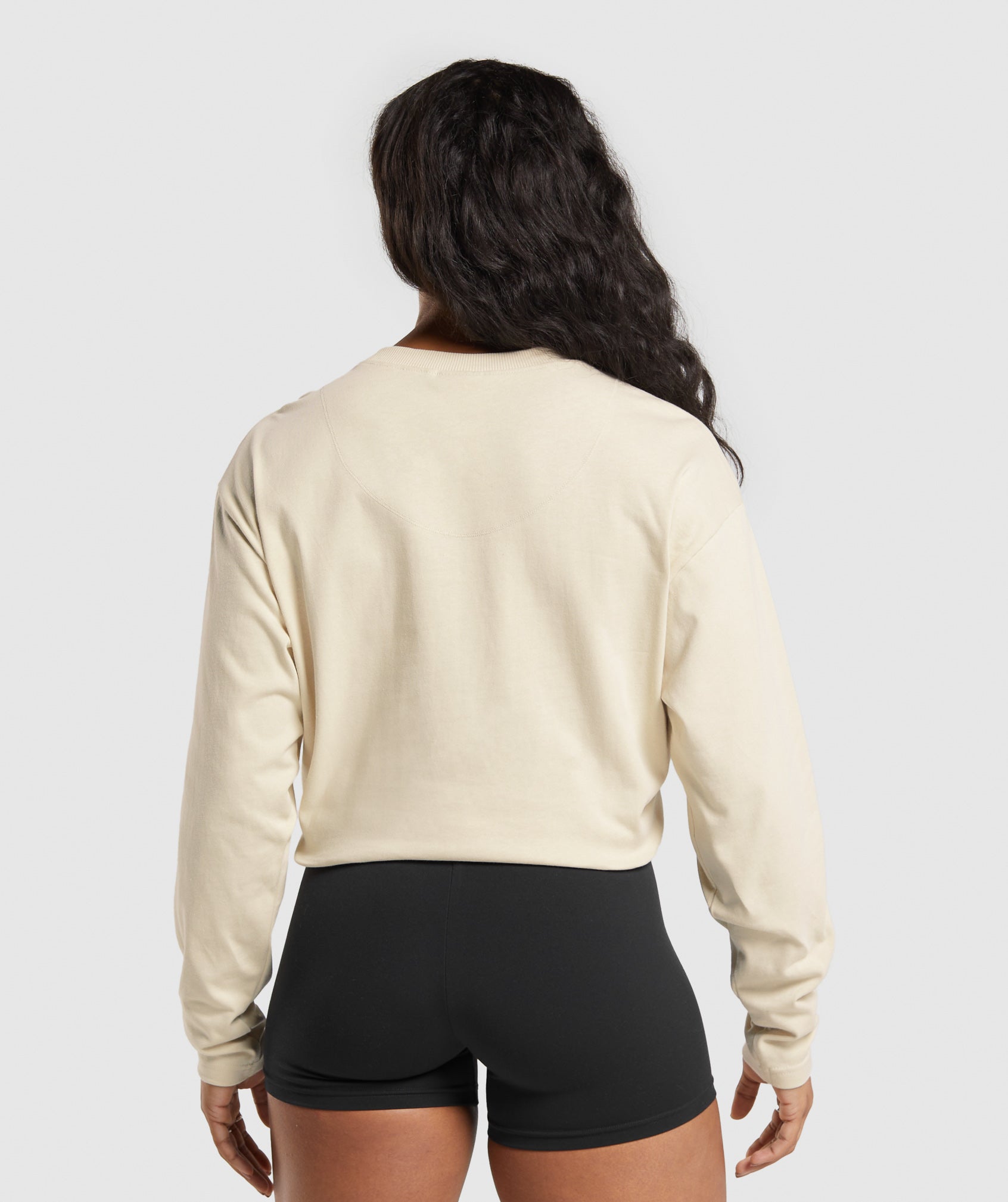 Women Long Sleeve Oversize Solid Color - Image 2