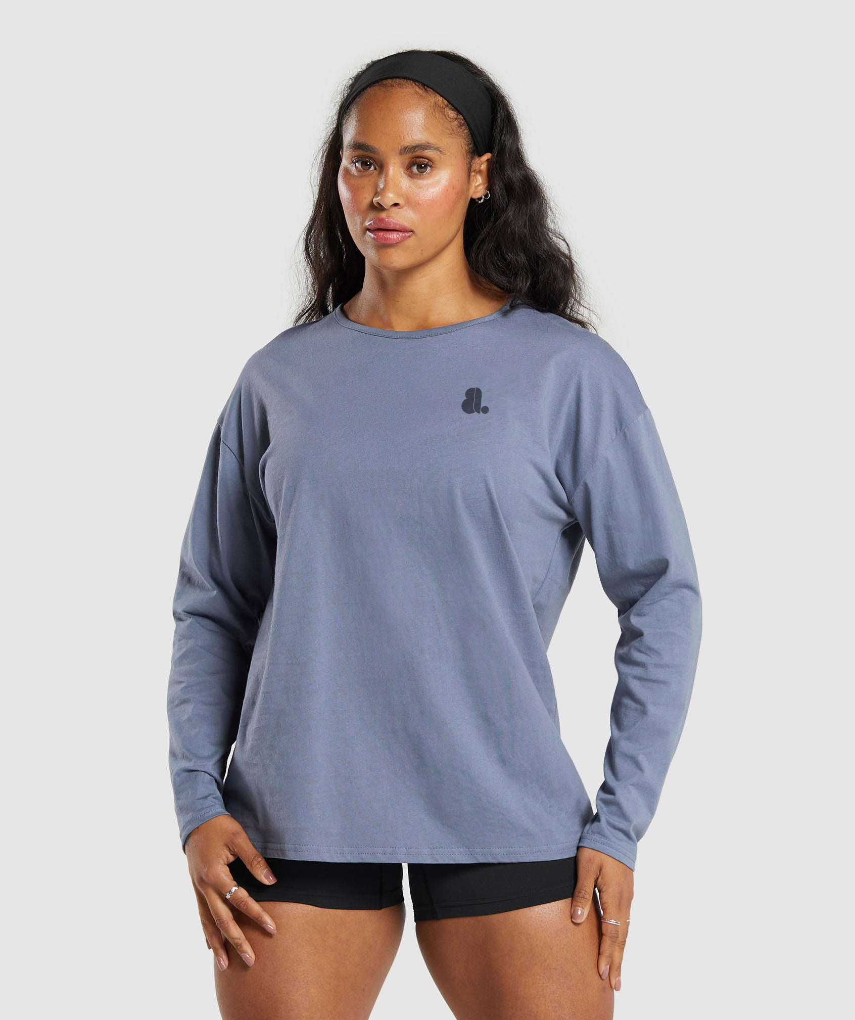 Women Long Sleeve Oversize Solid Color