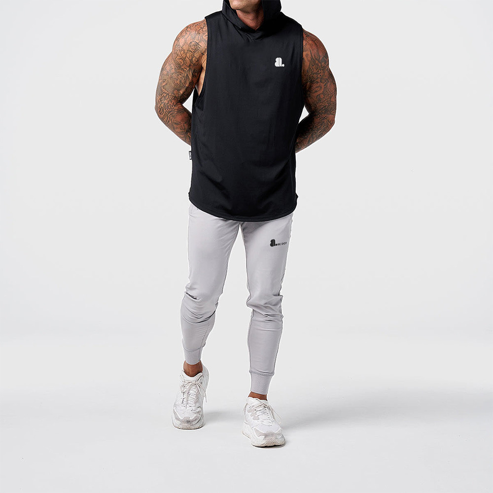 Men Hoodie Tank Top