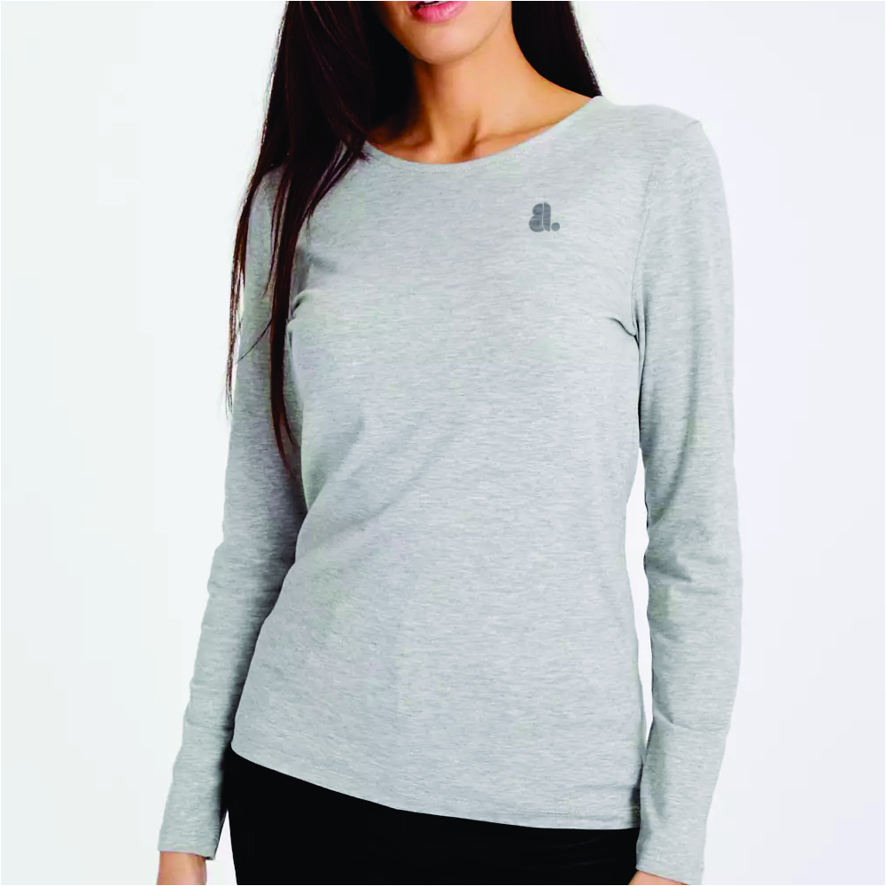 Women Long Sleeve Round Neck T-Shirts