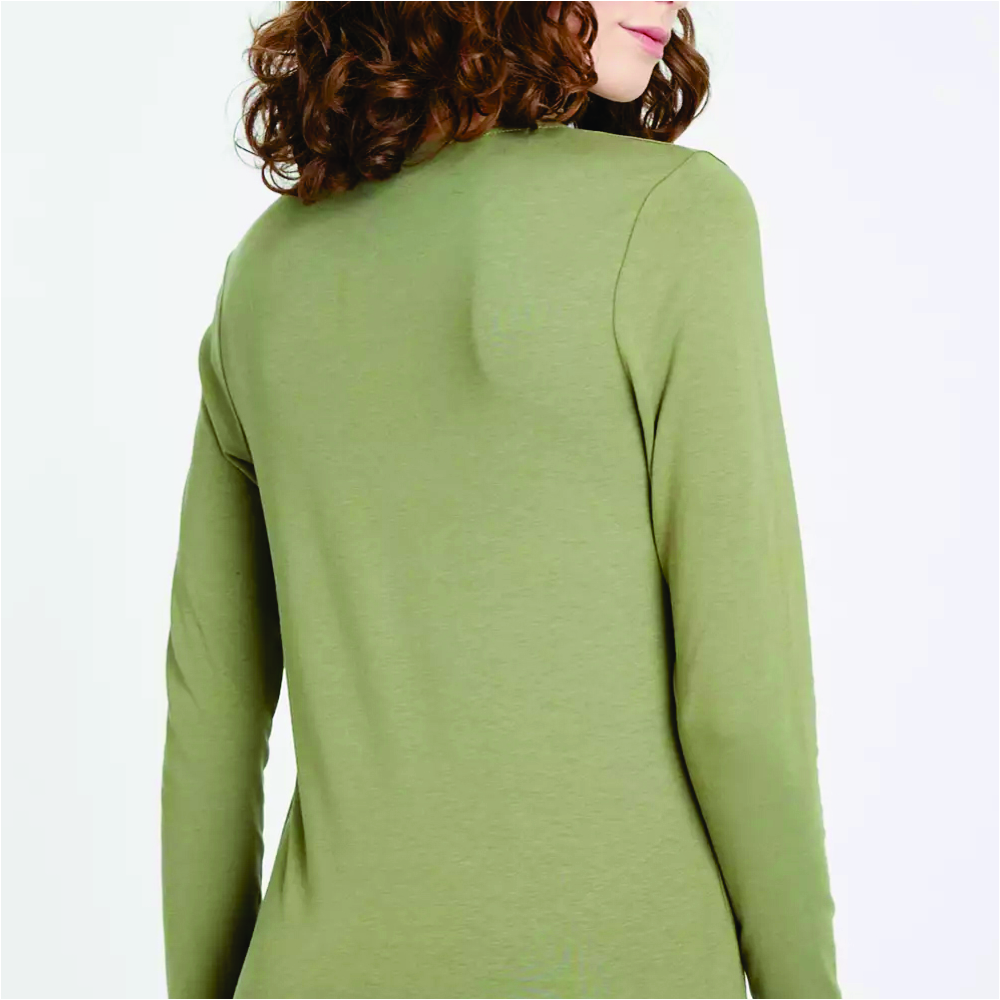 Women Long Sleeve Round Neck T-Shirts - Image 3