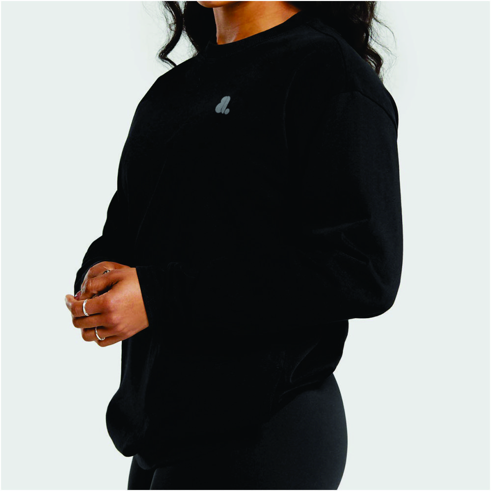 Women Long Sleeve Oversize Solid Color - Image 6