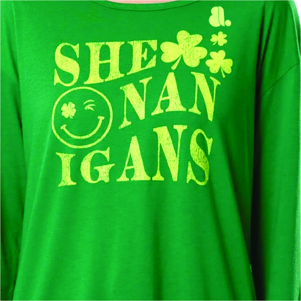 Women Long Sleeve Graphic T-Shirts - Image 5