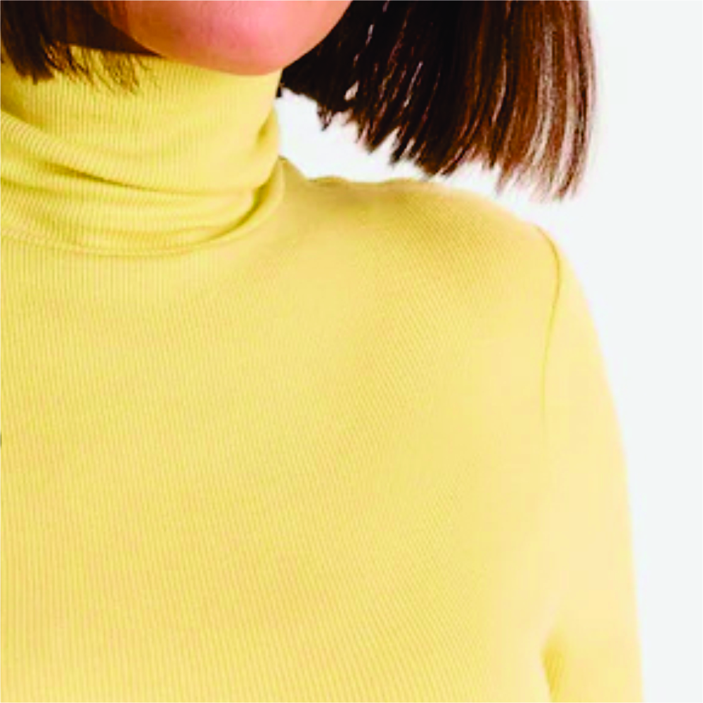 Women Long Sleeve Turtle Neck T-Shirts - Image 6