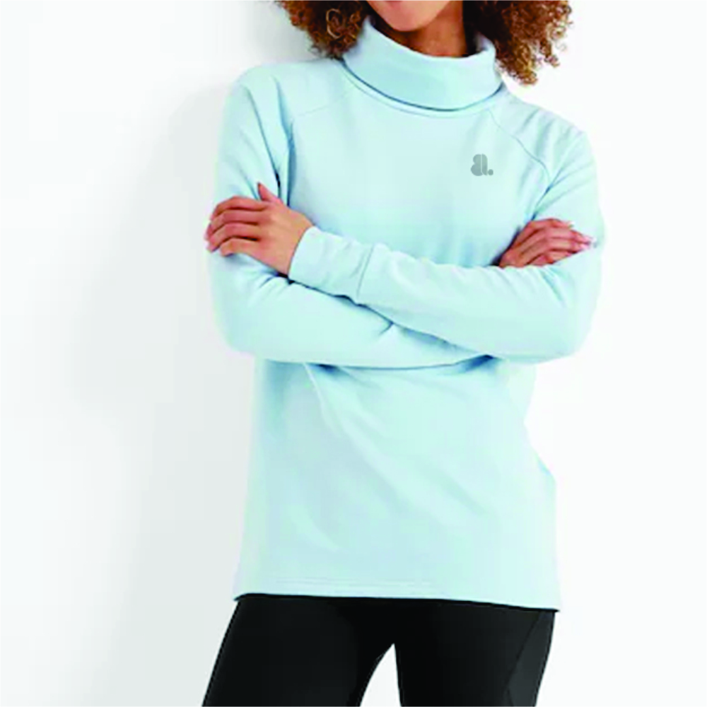 Women Long Sleeve Turtle Neck T-Shirts